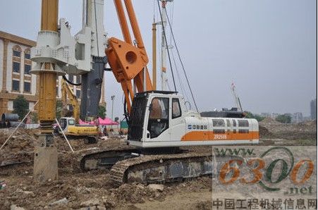 　旋挖鉆機首度亮相揭陽普寧