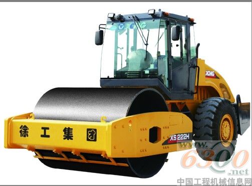 徐工XS202H/XS222H單鋼輪振動壓路機試制成功