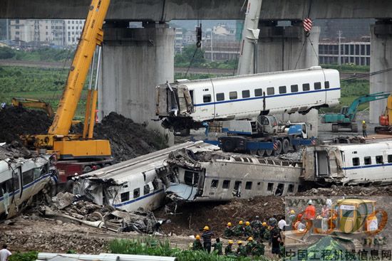徐工,起重機,溫州動車,救援