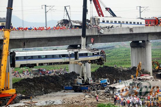 徐工,起重機,溫州動車,救援