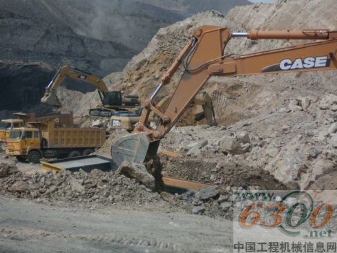 凱斯,挖掘機