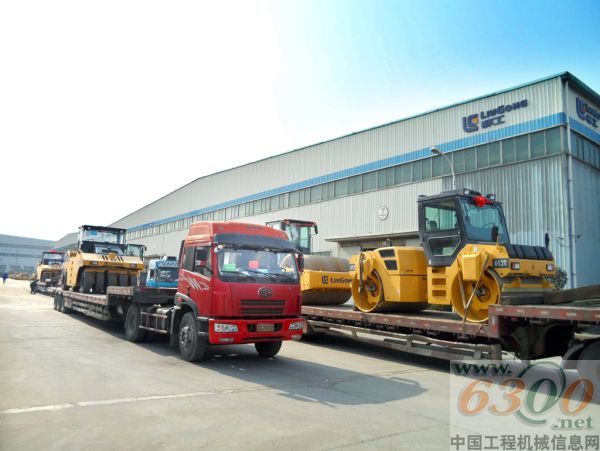 柳工無錫公司,出口,壓路機